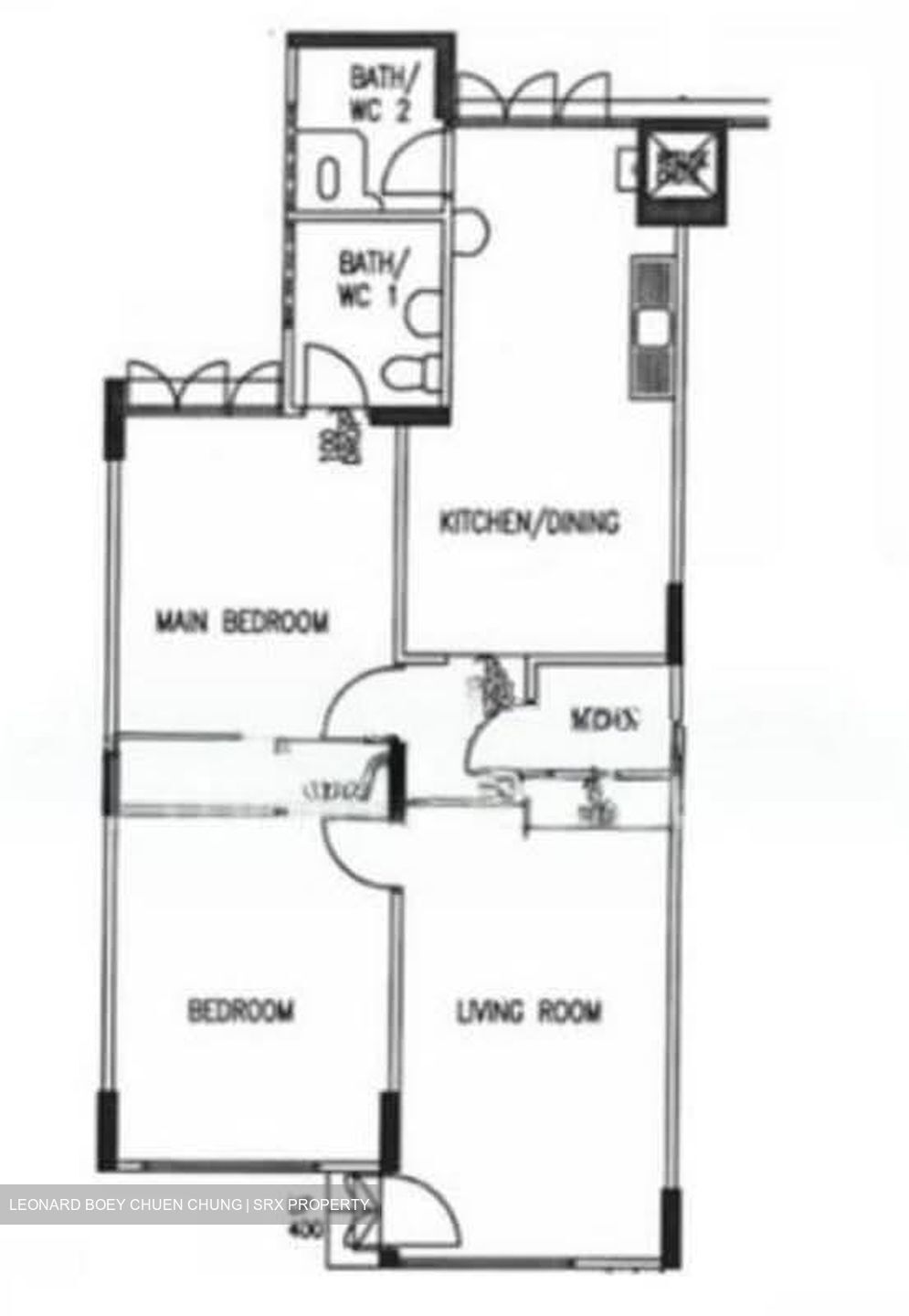Blk 260 Bukit Batok East Avenue 4 (Bukit Batok), HDB 3 Rooms #581902661